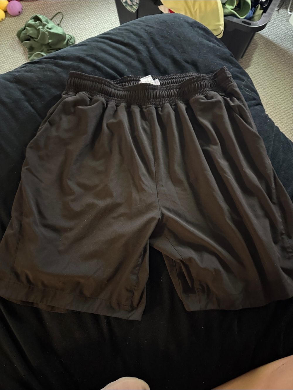 Men's Black Performance Athletic Shorts - Everyday Training